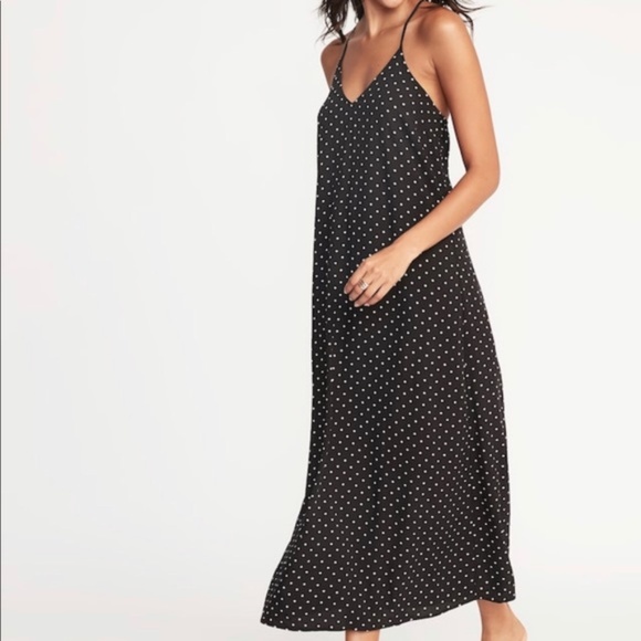 NWT Old navy V-neck maxi shift dress - Picture 2 of 10